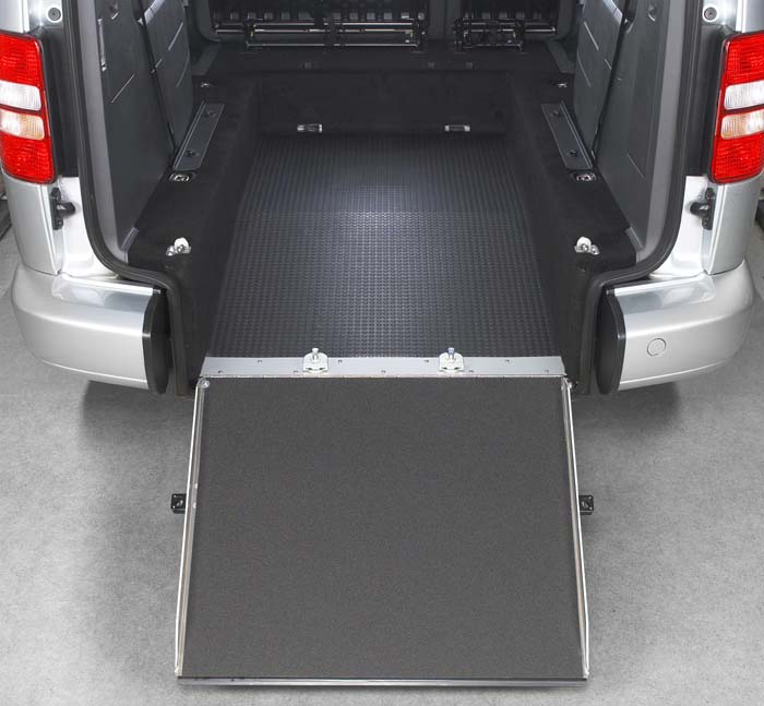 VW Caddy WAV kit installed 1